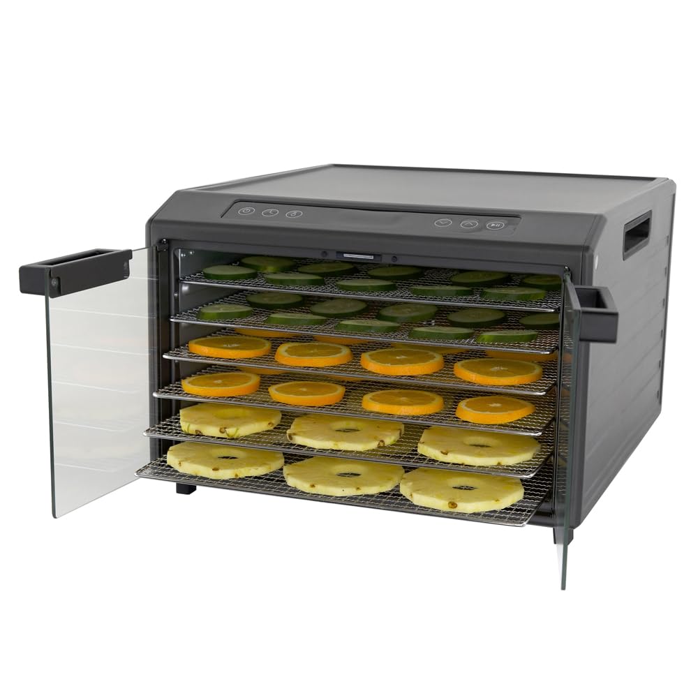 Déshydrateur Excalibur Sélect 6 plateaux Inox - DH06SCSS33F