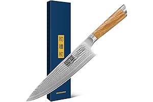 Damascus Chef Knife 8 Inch: The Ultimate Kitchen Essential