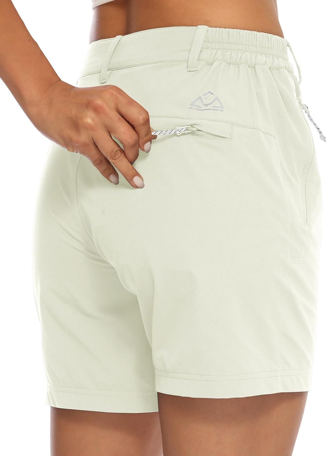 TBMPOY Women's 6" Hiking Cargo Shorts Quick Dry with Pockets Work Golf Short Lightweight Outdoor Active Summer for Women - Image 2