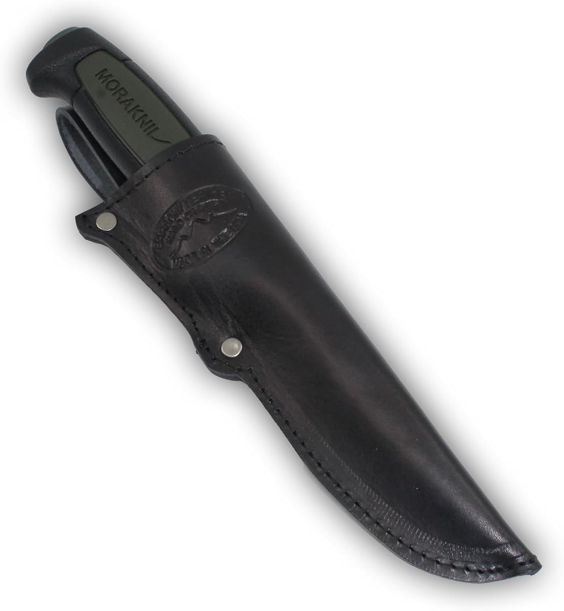 Barsony Funda de Cuchillo de Cuero Negro para Cuchillos Mora