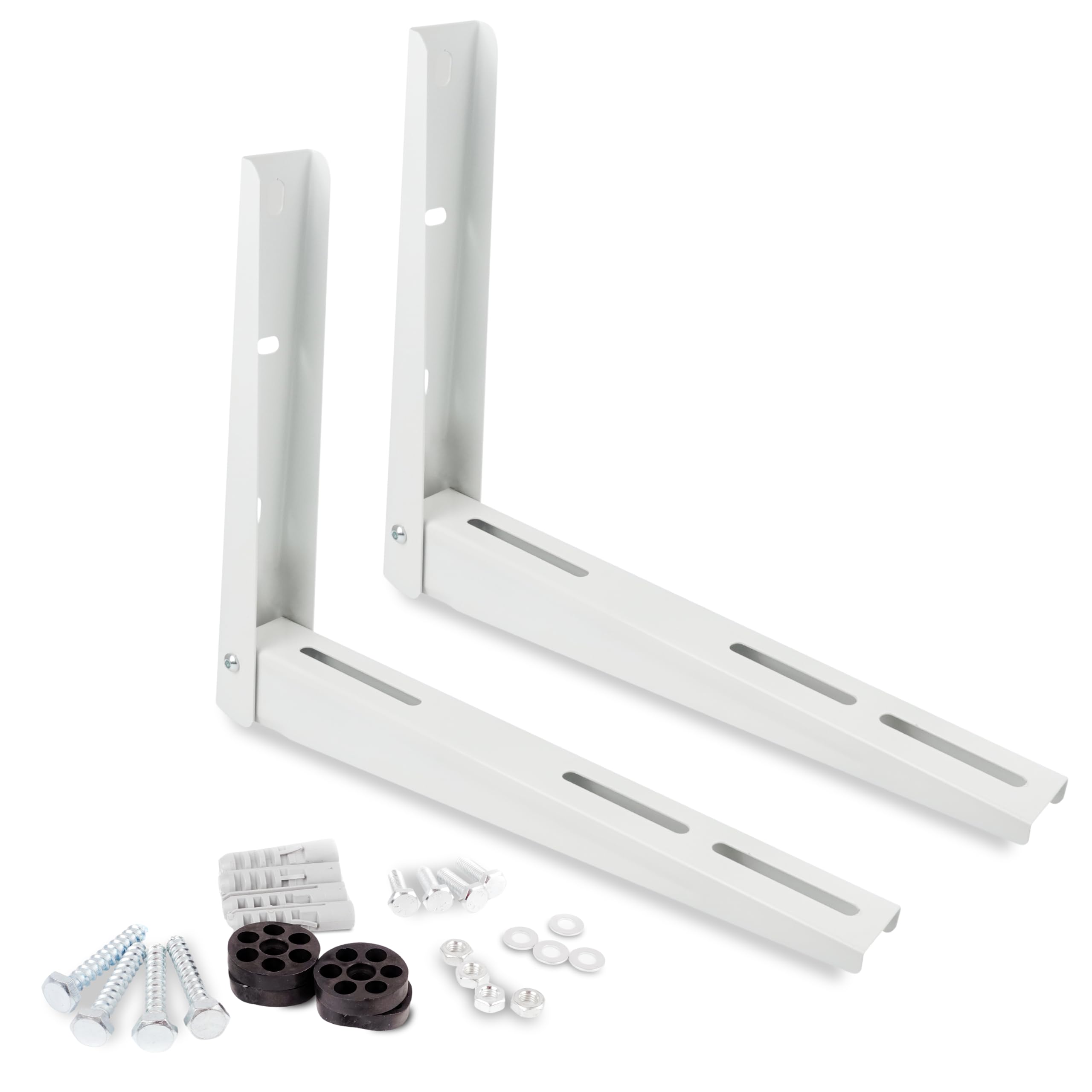 Support Mural Pour Appareil Extérieur De Climatisation Jusqu 200 Kg Support Mural Universel A Deux Bras Support Mural En Acier Tres Robuste Stable Et Resistant A La Corrosion 92251693