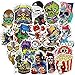 BLOUR 50pcs Terror Aufkleber Wasserdicht DIY Skateboard Kühlschrank Gepäck Laptop Motorrad Telefon Fahrrad Cool Decal Graffiti Aufkleber Kid Toy