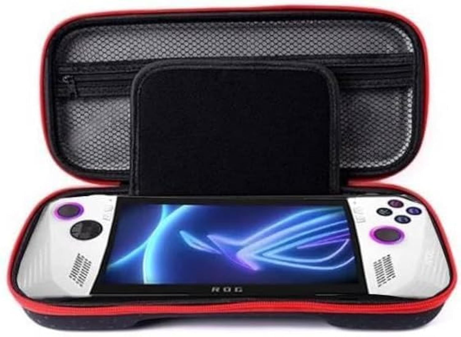 HELEE Case Compatible with ASUS ROG Ally Z1 - Encompass EVA Case, EVA Protective Soft Low Profile Zipper Protection for ASUS ROG Ally Z1, ASUS ROG Ally Z1, Ally Z1 Extreme