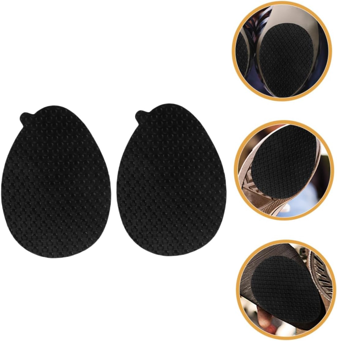 BESTYASH 30pairs High Heel Sole Pad - Grip Protectors Shoe Cushions for High Heels Shoes Sports Footwear Noise Reduction Wear-Resistant Design