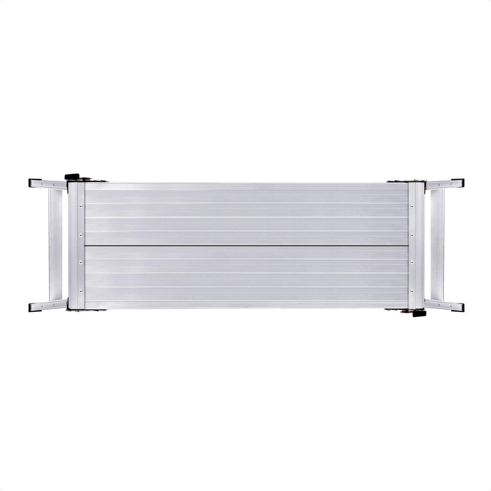 Werku WK700170, Plataforma, Largo 100 cm, Ancho 45 cm, Alto 75 cm, Capacidad de carga 150 kilos, Aluminio 1.5 mm, Plegable, Antideslizante
