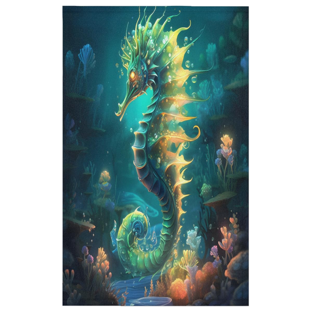 Lot De 2 Torchons De Cuisine Décoratifs, Doux, Absorbants Et Réutilisables Pour Le Séchage De La Cuisine, La Cuisine, La Cuisine, La Vaisselle, Motif