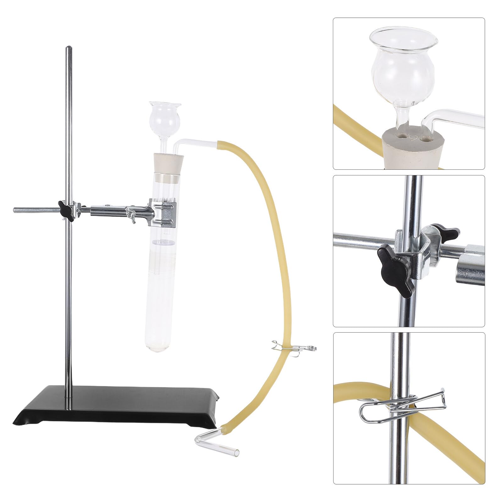 ULTECHNOVO Kit de Laboratoire Appareil de Production d'Hydrogène et Dioxyde de Carbone Portable Compact en Matériaux Stables pour Enseignement Scientifique et Démonstrations Pédagogiques