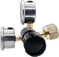 Vista 3 de Regulador de CO2 de dióxido de carbono ajustable de alto flujo 475 PSI y kit de mango para neumáticos Jeep