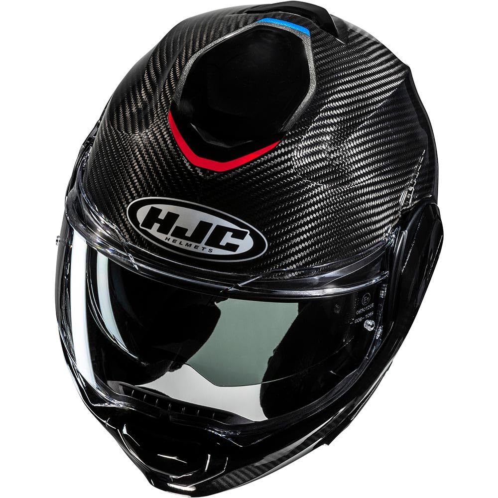 HJC, Casco Moto Modulare F100 CARBON STAN MC21, XS