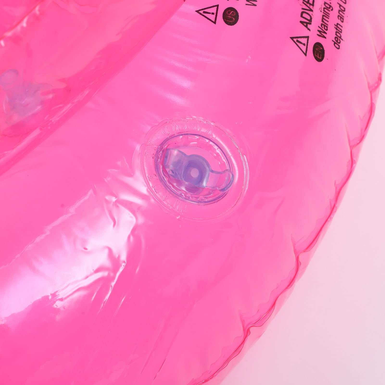 Hamaca Inflable para Piscina Resistente Pinchazos Colchón Flotante y Compacto para Fiesta Piscina y Relajación al Sol Rosa