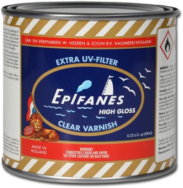 Epifanes Clear Gloss Varnish, Pint