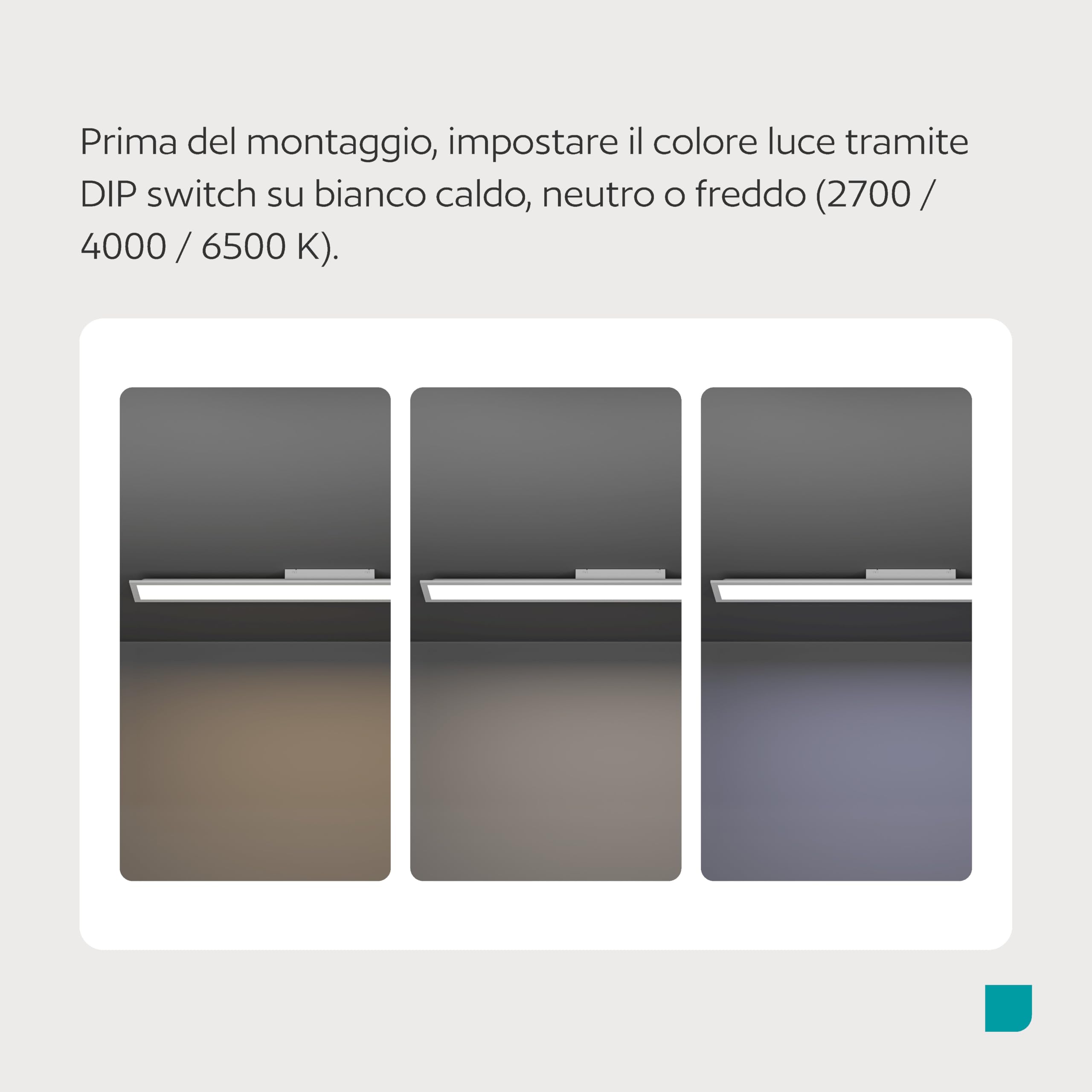 Eglo Pannello a LED Moradillo, lampada da soffitto piatta in metallo bianco