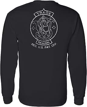 Smith & Wesson Men's Long Sleeve T-Shirt, Official Graphic
