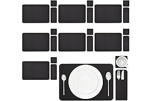Juvale Felt Placemats Set: Elevate Your Dining Table