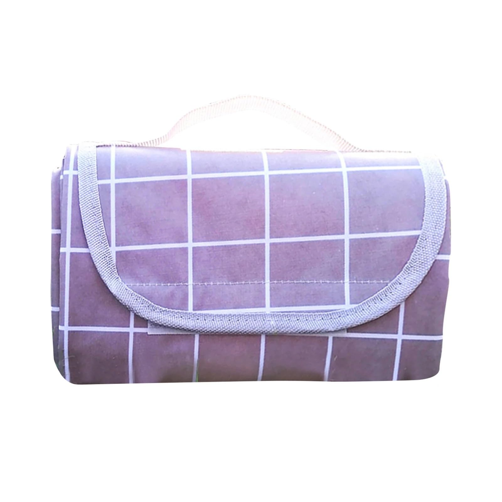 Mantas de Picnic, Manta de Picnic Plegable con Aletas de Snorkel, 200 x 200 cm, Impermeable, Transpirable, Multicolor(Coffee)