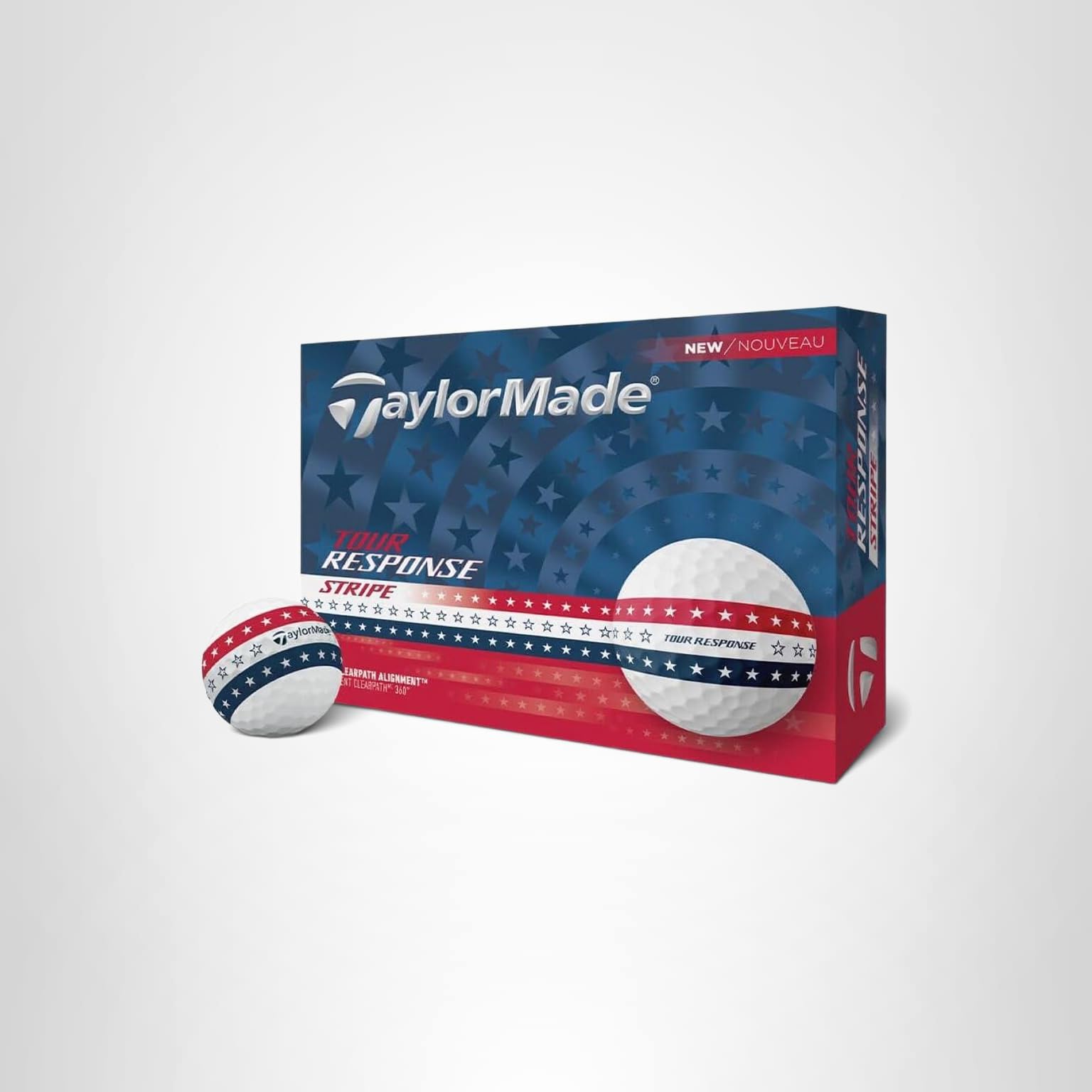 Amazon.co.jp: テーラーメイド 2025 Tour Response Stripe USA ツアー