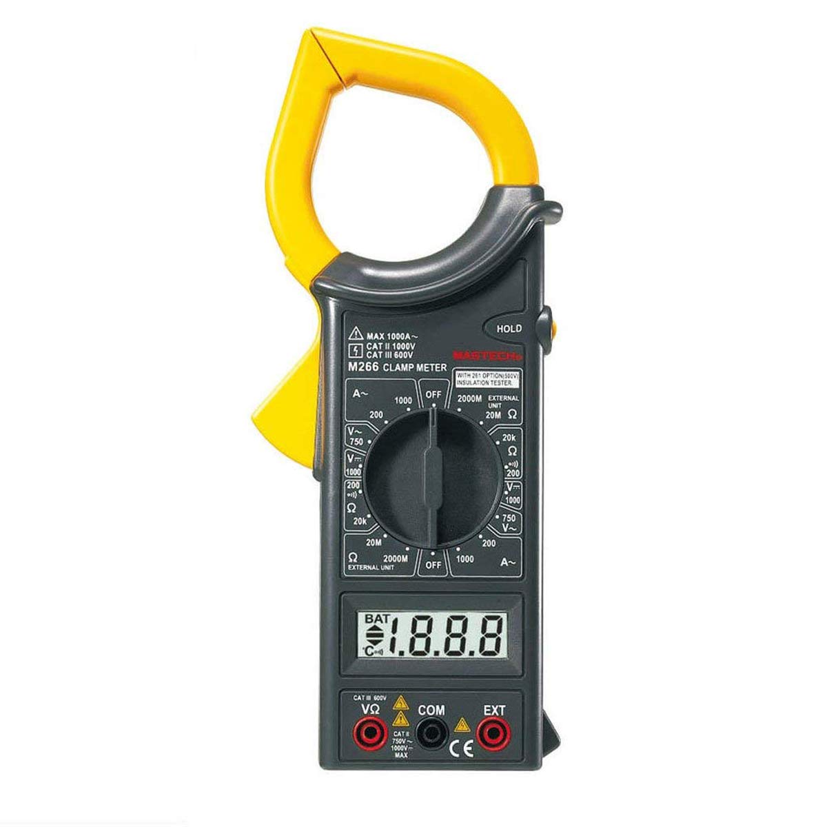 Robocraze M266 Series Digital AC Clamp meter (B077T36F4Y) Amazon Price History, Amazon Price Tracker