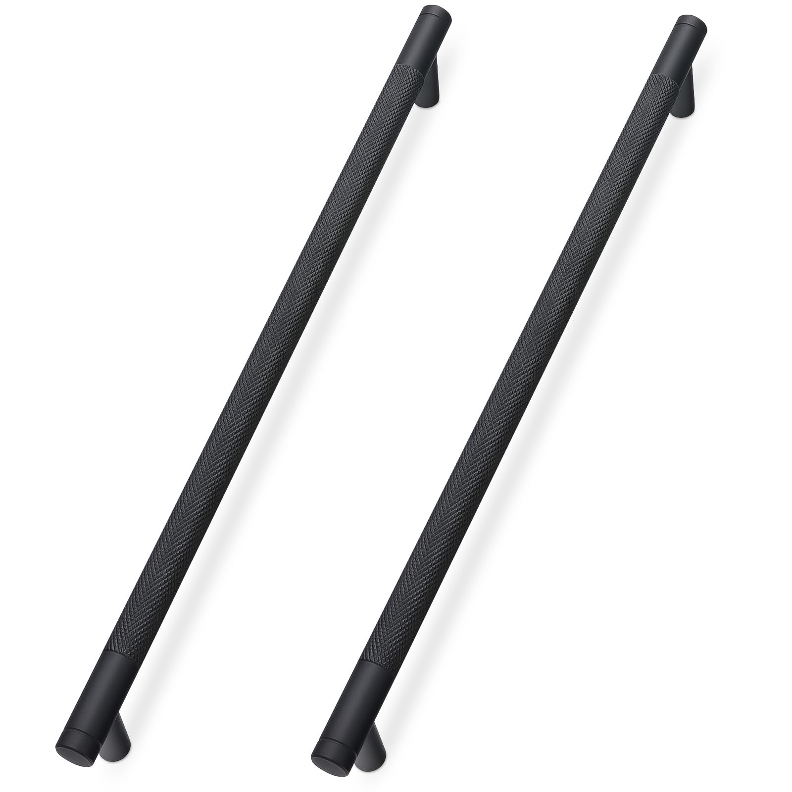 10 Pack Matte Black and Champagne Bronze Cabinet Pulls knurled 5 Inch Hole Centers Kitchen Cabinet Handles Drawer Pulls Cabinet Hardware — Amazon image 19