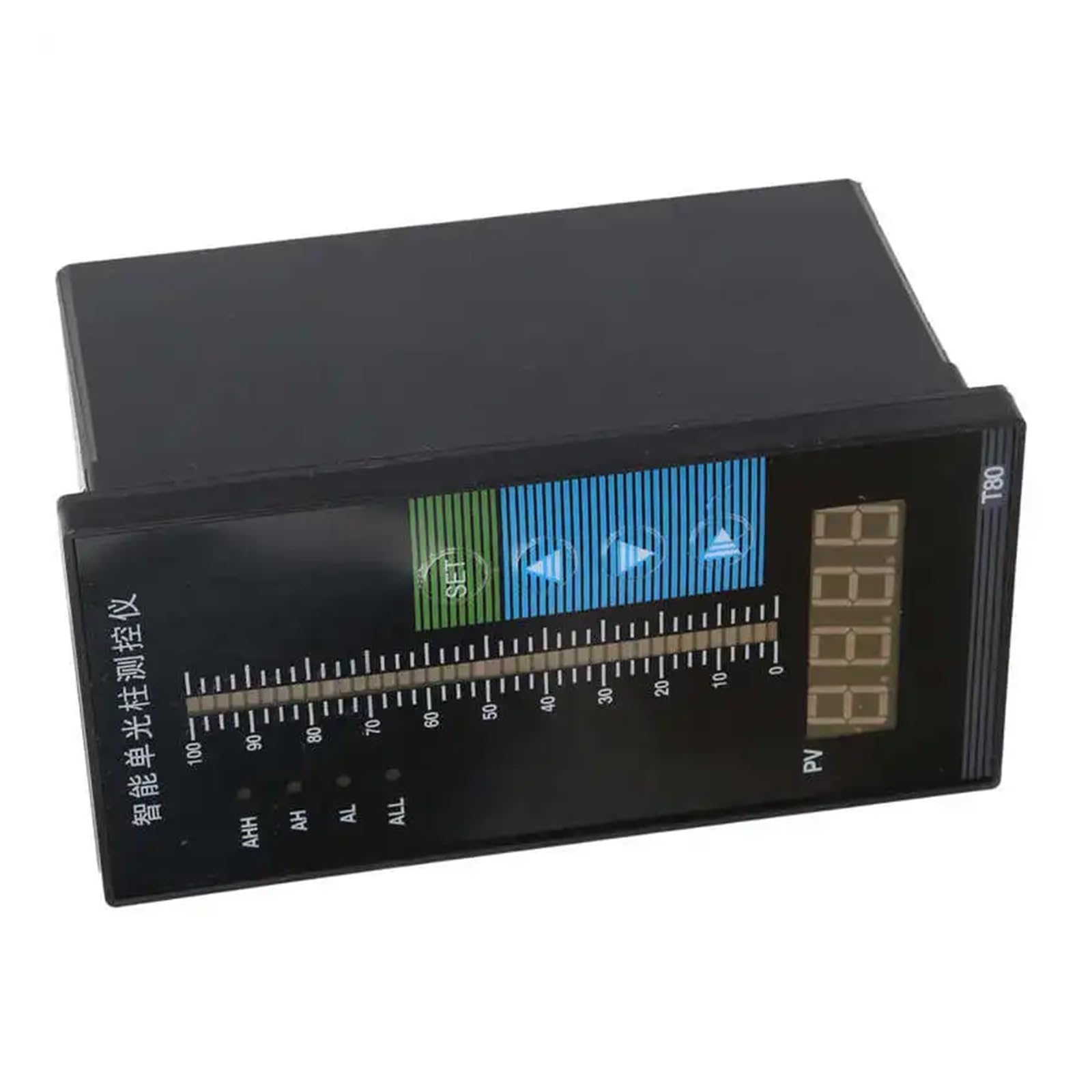 Transmisor De Nivel 4-20MA Transmisor de Nivel de líquido, medidor de visualización de Nivel de Agua, transmisor de Nivel de líquido, Controlador de Columna de luz única Inteligente, AC220V