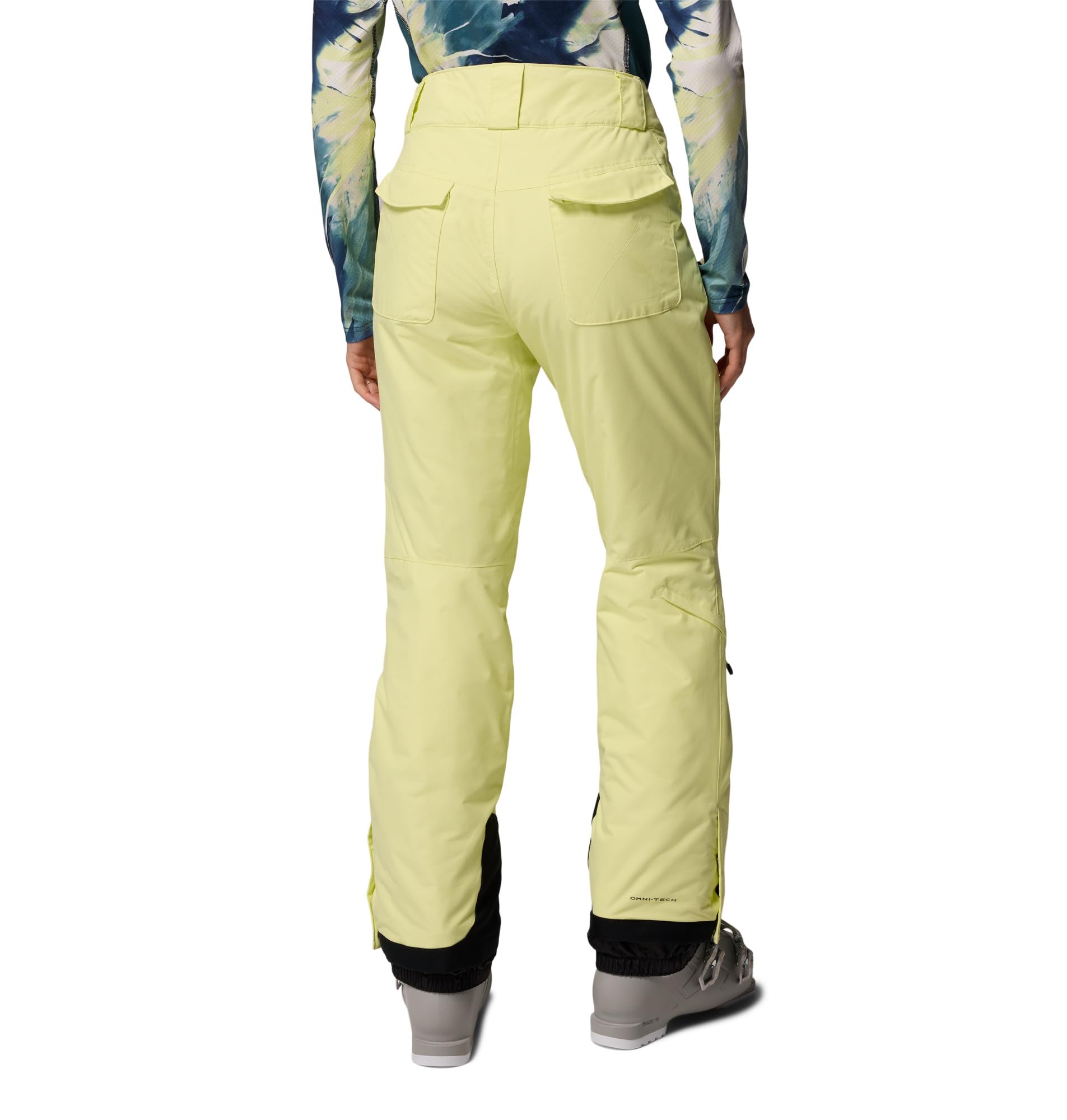 Columbia Damskie spodnie narciarskie Bugaboo 2, Citron Haze, XL/R