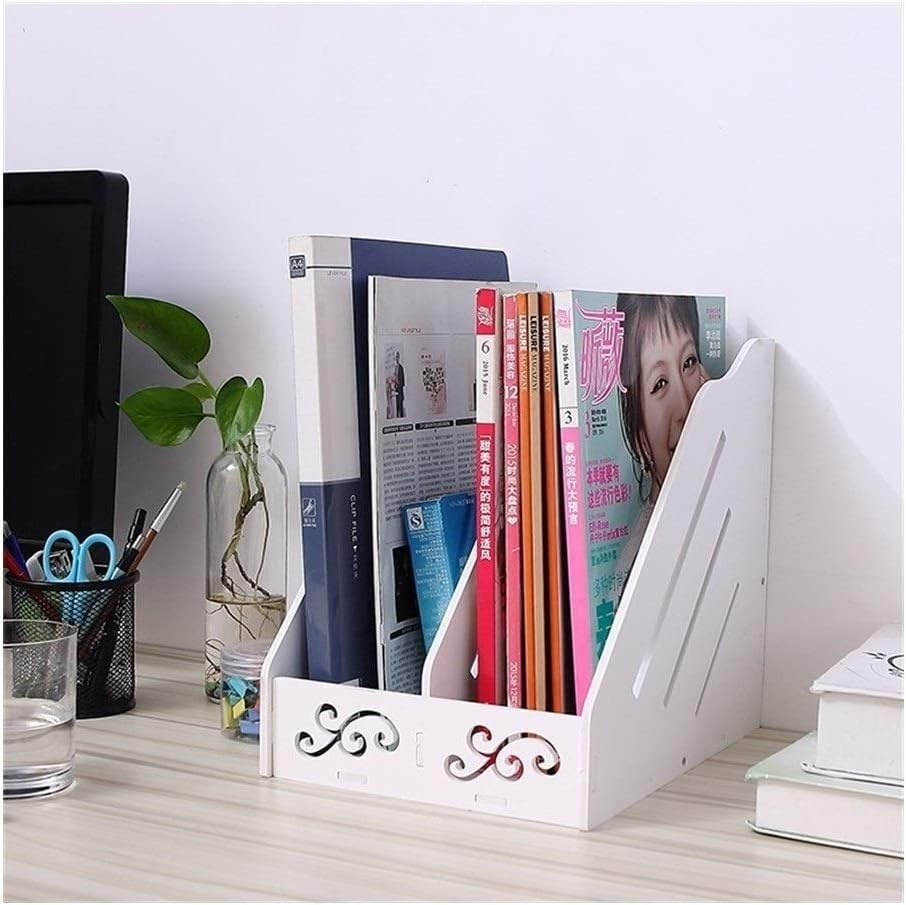 Serre-livres et bibliothèque porte-fichiers pour ranger la chambre