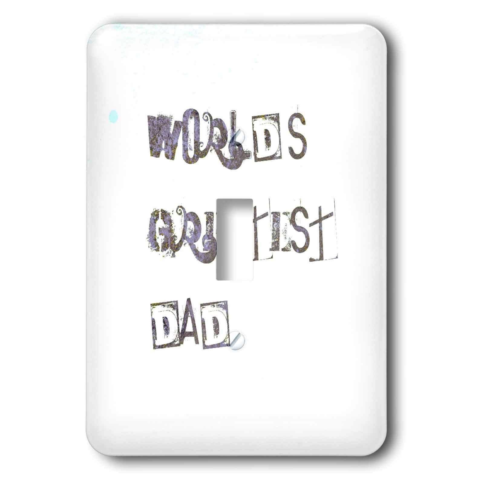 Interrupteur à baïonnette World's Greatest Dad, exprimez votre amour au cœur de la maison