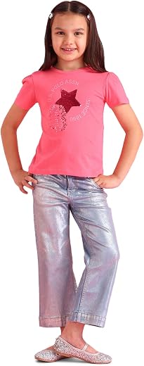 U.S. Polo Assn. Kids Regular fit Cotton Embellished Short Sleeves Round Neck T-Shirts