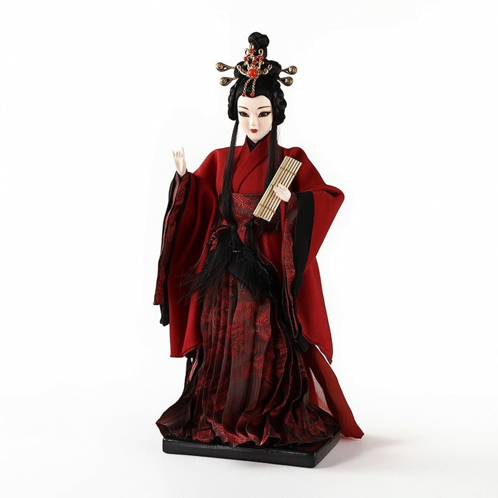 Figura Drama China corativo Estatuilla, Muñeca De Porcelana China Antigua - Cuatro Bellezas Talentosas CAI Wenji