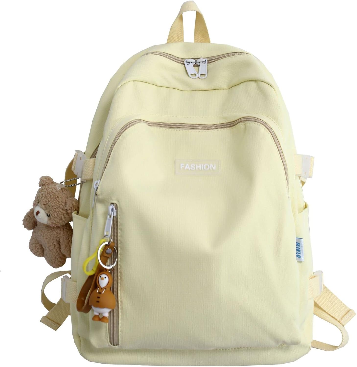 HANXIUCAO Aesthetic Backpacks for School Lightweight