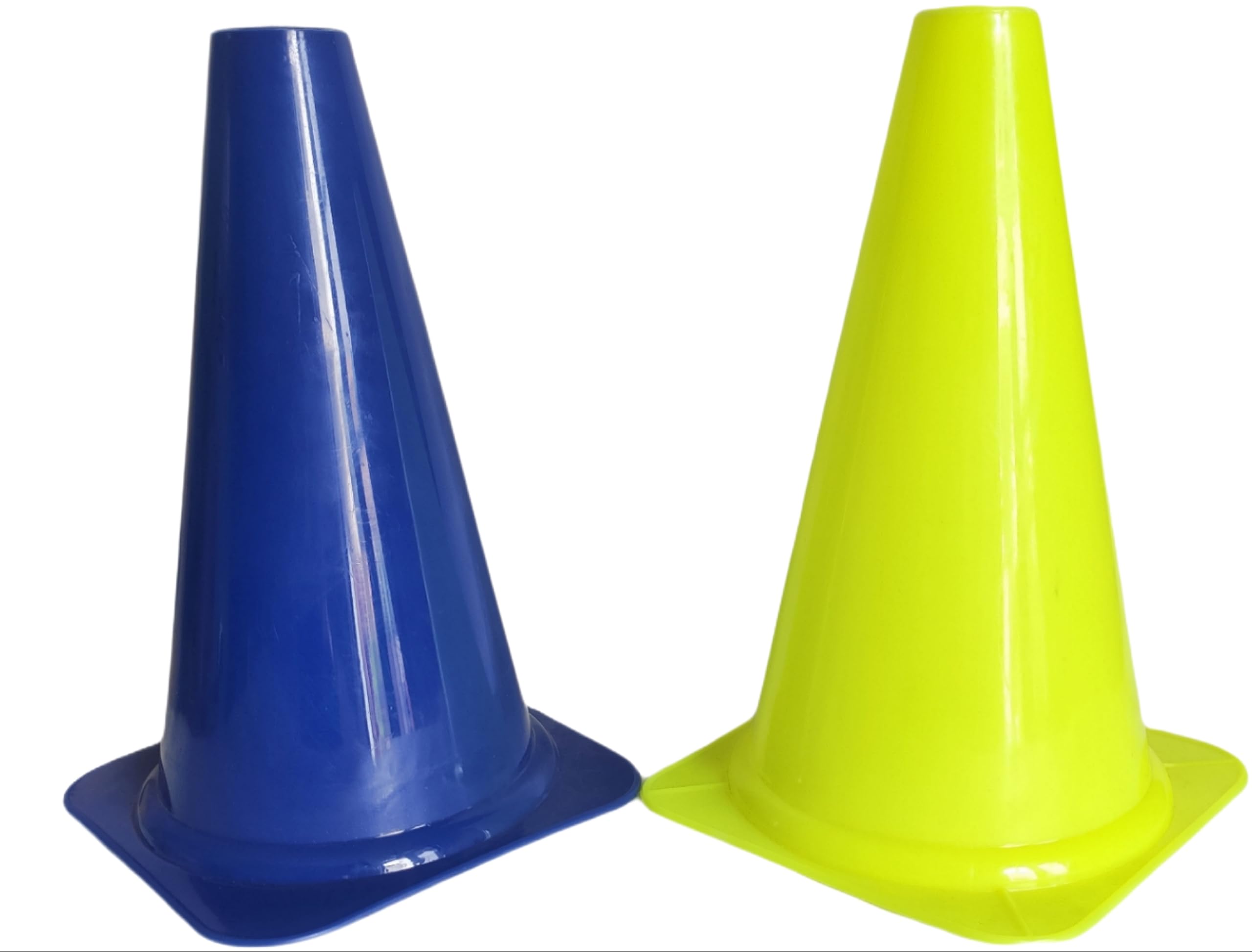 SKMT NEVER LOSE UNTIL YOU WIN Cone Marker Set, Cones Marker 9 Inch, Football & Cricket Training Agility Cones & Markers (Pack of 12)-image-33