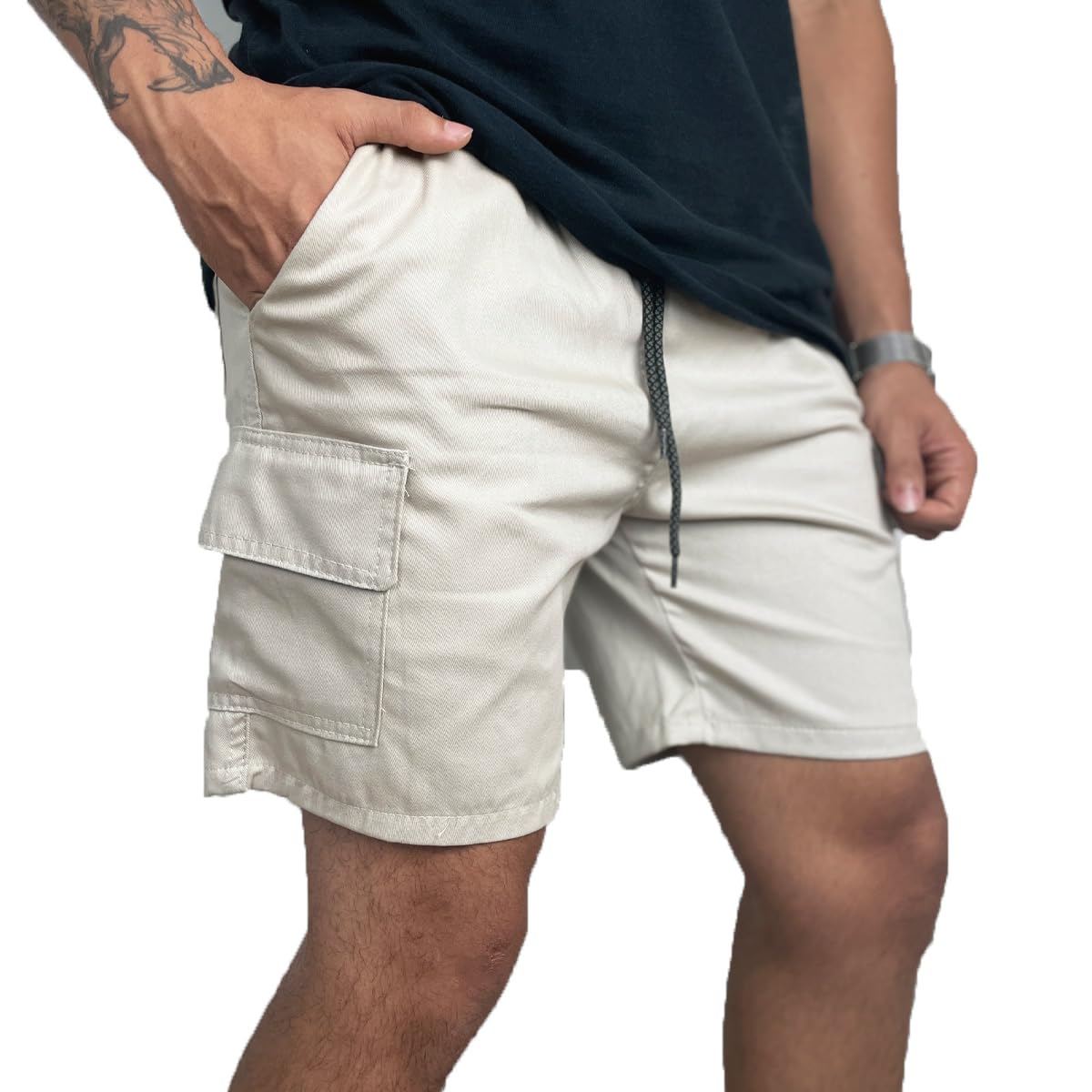 Kit 3 Bermuda Cargo Masculina Curta Streetwear casual Short Sarja Bolsos Laterais em promoção! Veja a oferta e mais achadinhos de Shorts & Bermudas 2 Hoje é o melhor dia para comprar Kit 3 Bermuda Cargo Masculina Curta Streetwear casual Short Sarja Bolsos Laterais com aquele preço maroto! Promoção! Aproveite a oferta! 2