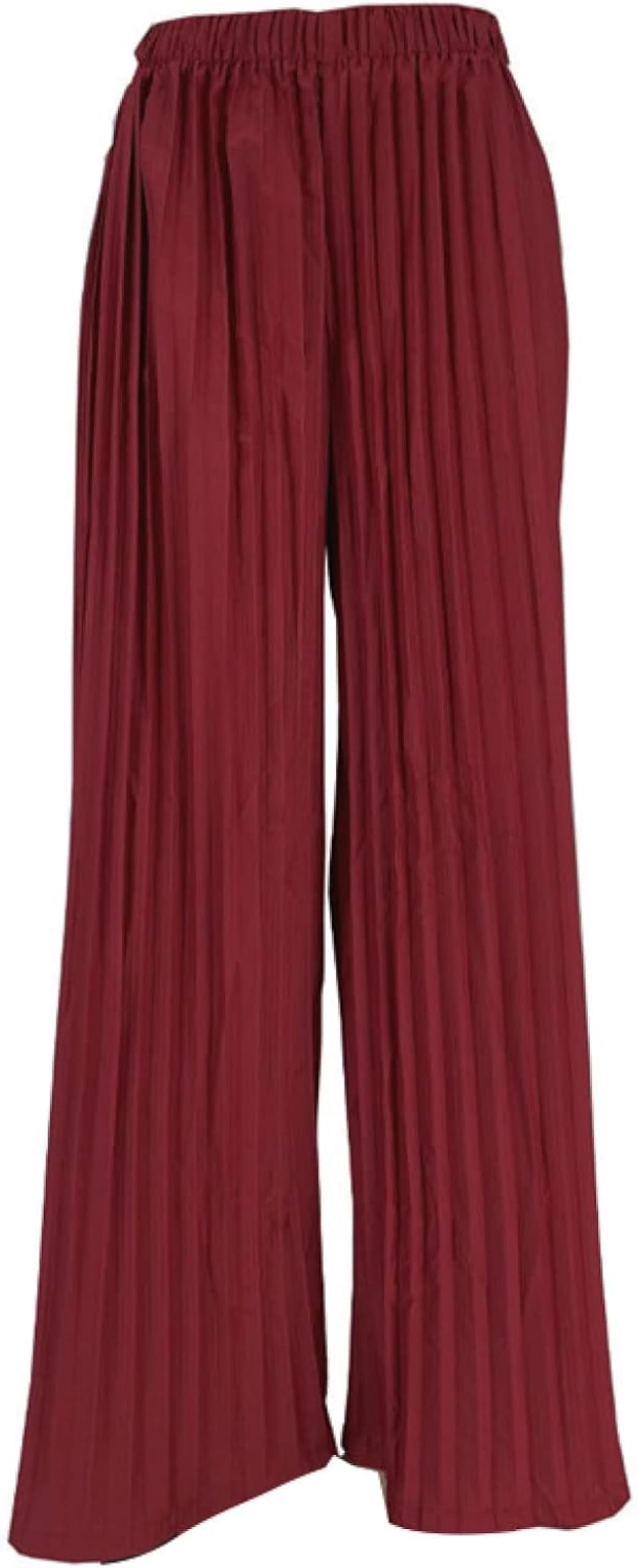 Womens Pleated Wide Leg Summer and Autumn Casual Loose High Waisted Pants
