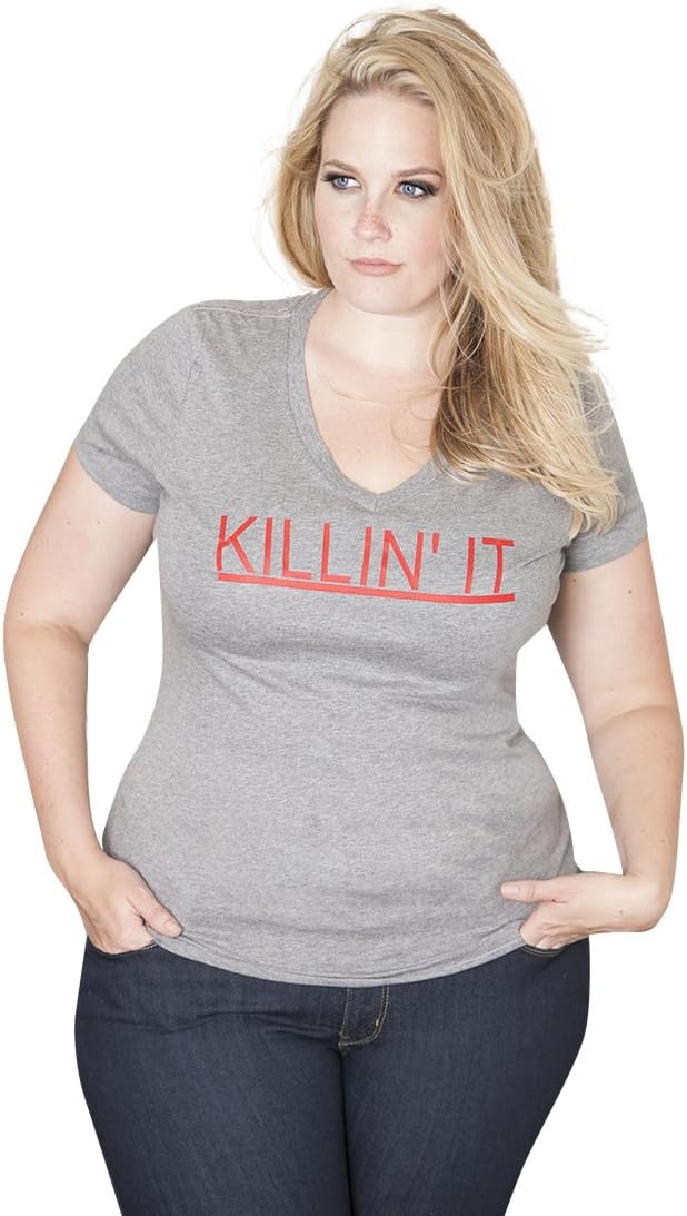 Rebdolls Women's Rebdolls Killin' It T-Shirt S Heathered Gray