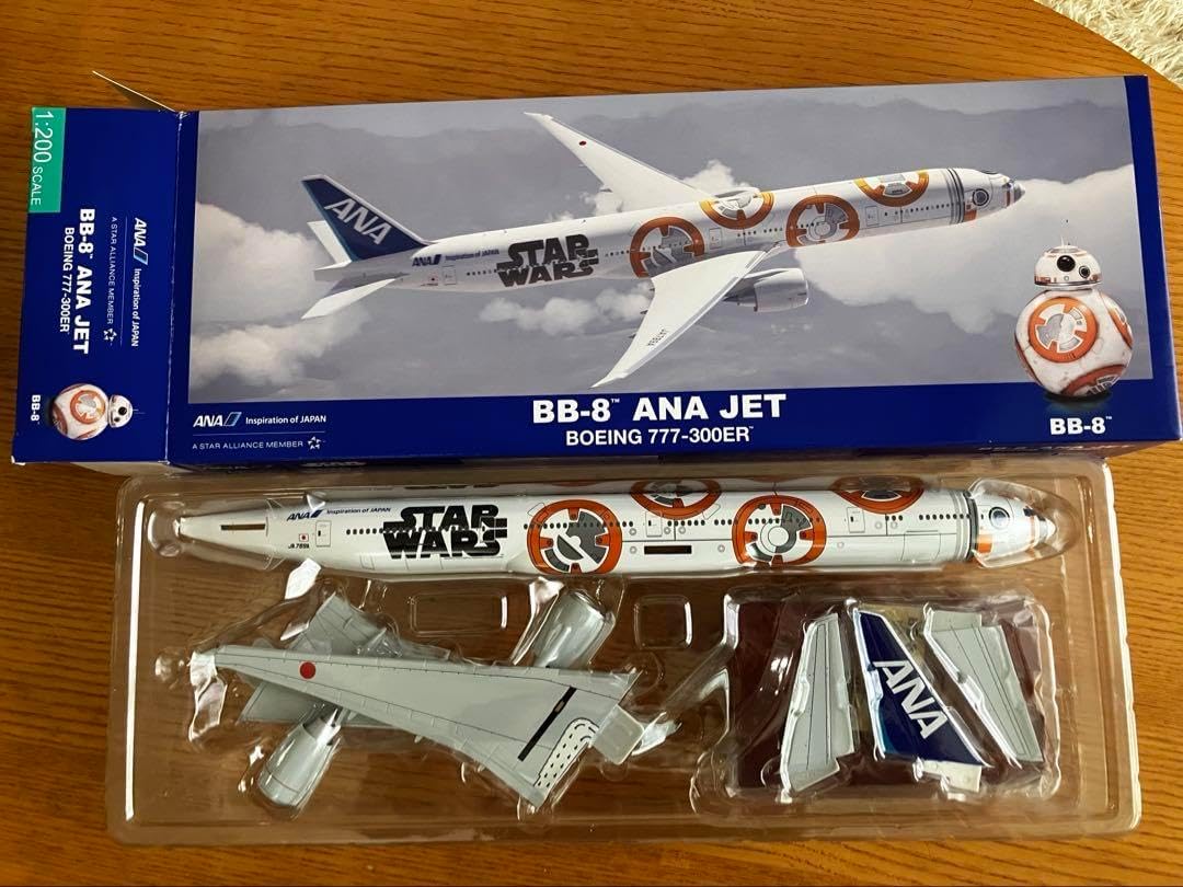 ANA BB-8 ANA JET ボーイング777-300ER 1:200 レア ANA 777-300ER BB-8 ANA JET 1/200 全日空商事