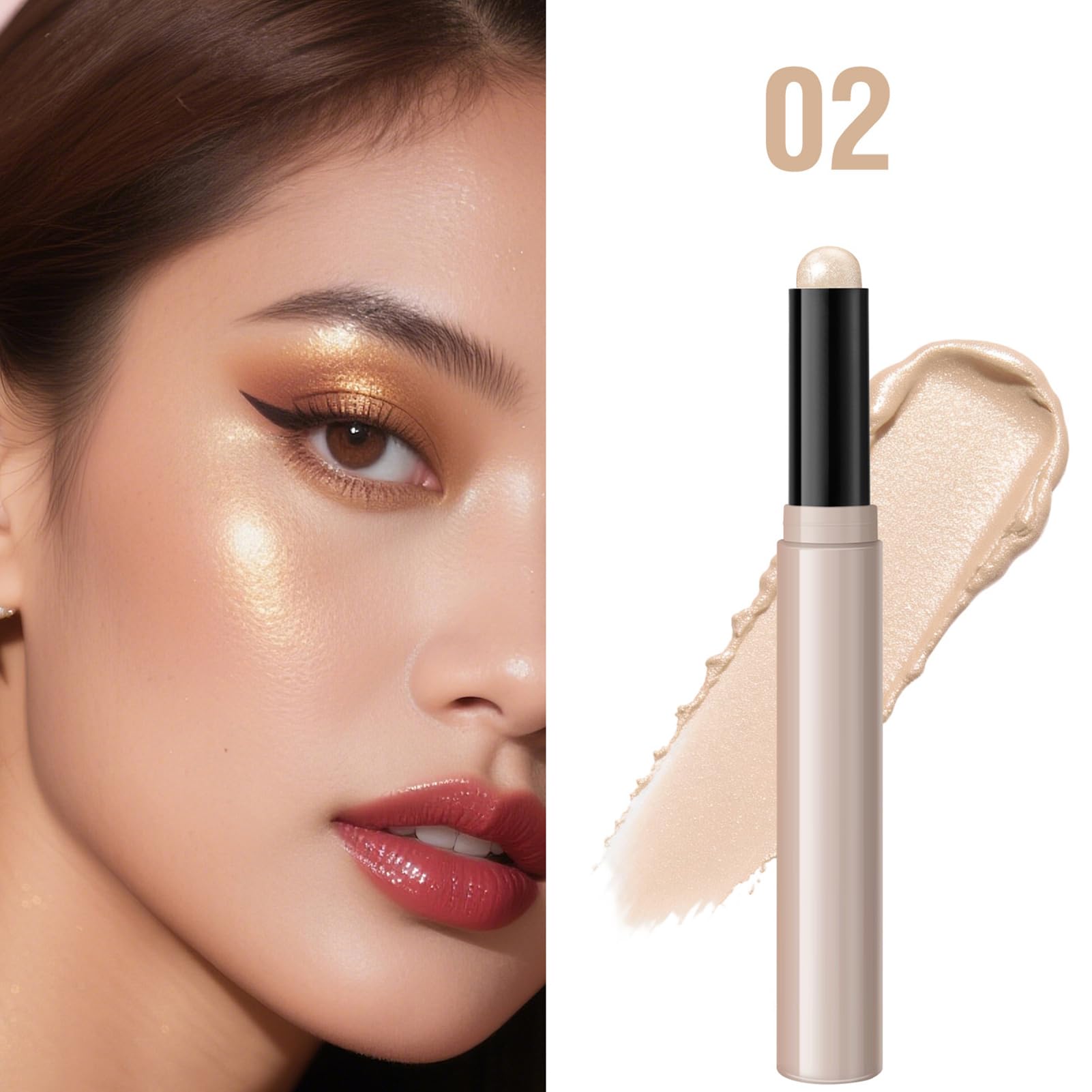 Illuminante per il Viso | 6 Pezzi Resistente al Sudore | Matitone Contouring | Regalo per Compagna Moglie Figlia Sorella, Ideale per Uscite Matrimonio Viaggio Lavoro