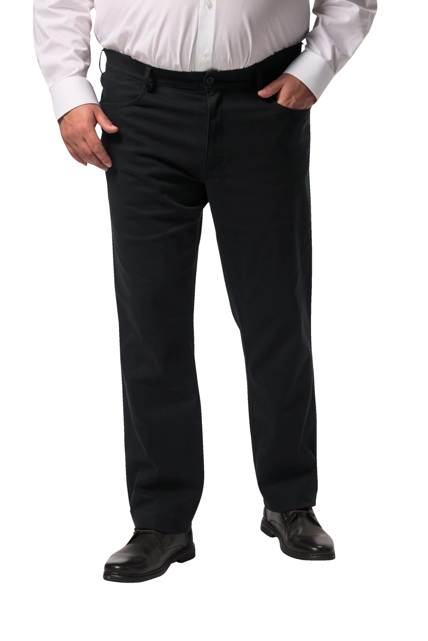 Boston Park Herren große Größen Übergrößen Menswear L-8XL Twillhose, Traveller-Bund, 5-Pocket, Regular Fit 830448