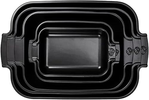 Miniatura 8 de Peugeot Appolia - Plato rectangular para hornear (9.8 in, 10 pulgadas), color negro satinado