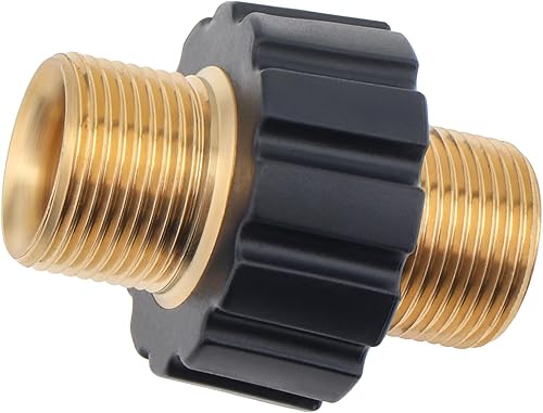 Miniatura 7 de M22 - Conector de manguera para lavadora a presión, 0.591 in, rosca macho, accesorios de conexión rápida