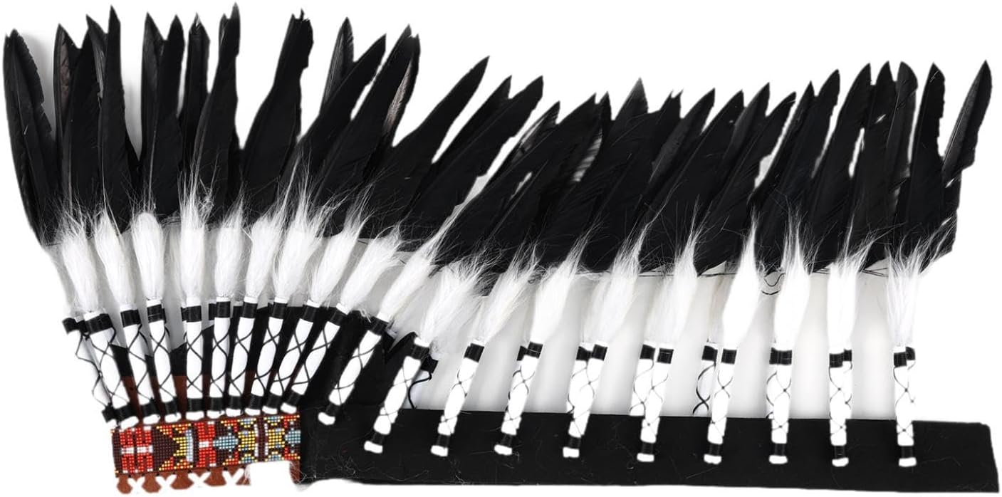 Native Headdress Decorative American Chief Indian Hat for Role Playing
