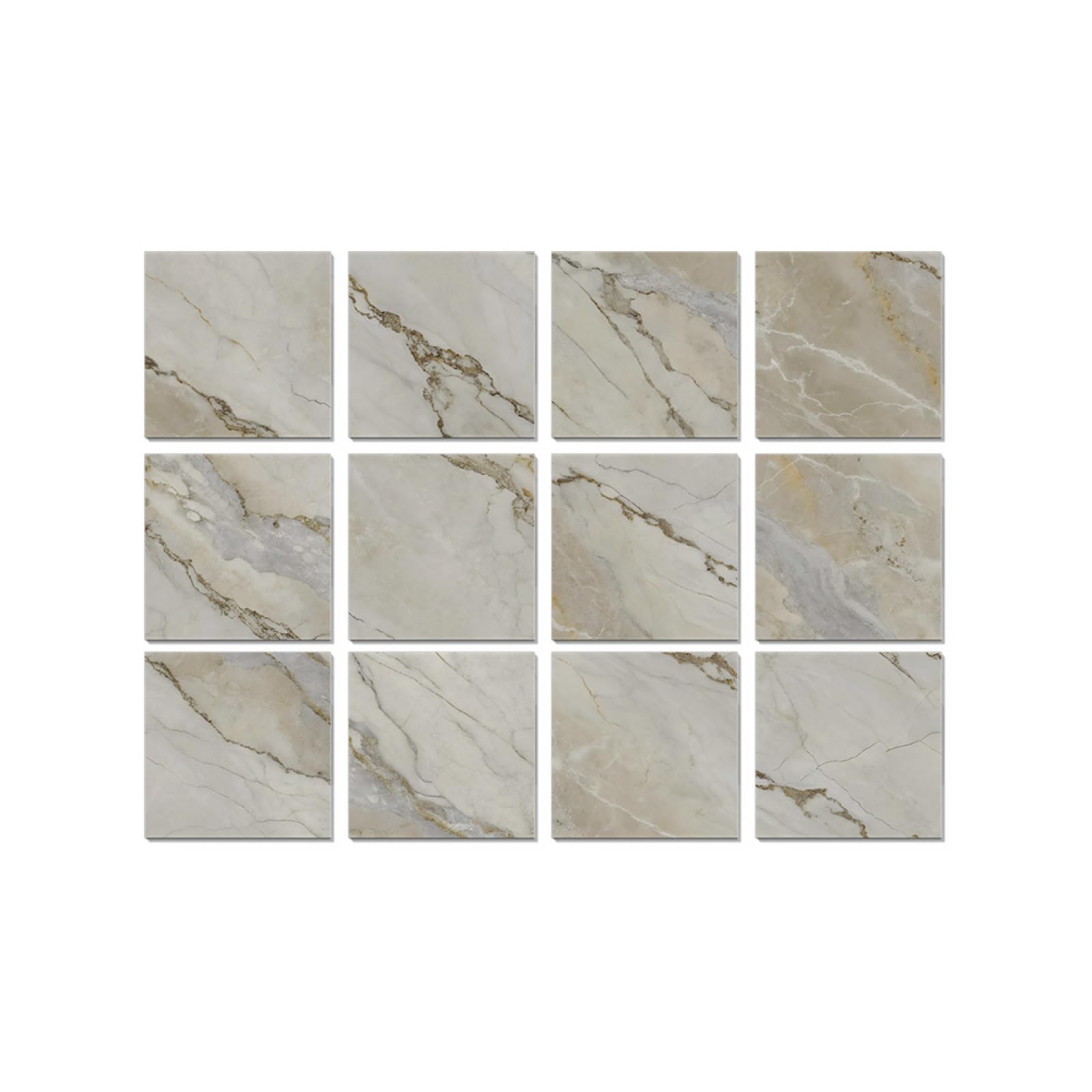 LMYSXAOZ Stick on Tiles 15X15CM Light Gray Peel and Wall Stickers Waterproof Oil Proof PVC Decorative for Kitchen Washroom Bedroom,Floor