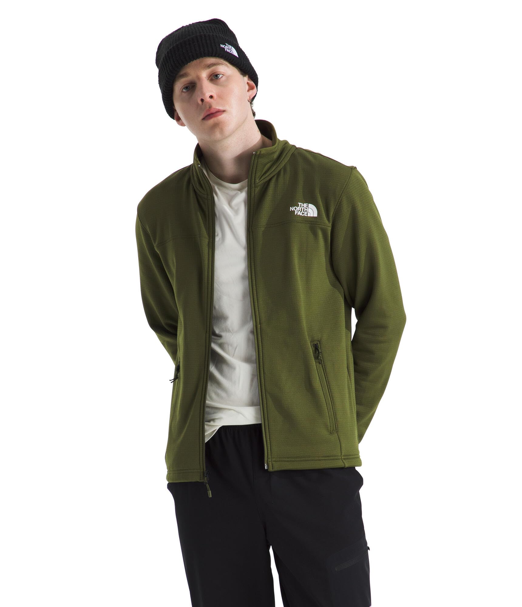 THE NORTH FACE Men's Cedar Trail Grid Fleece Full Zip Jacket