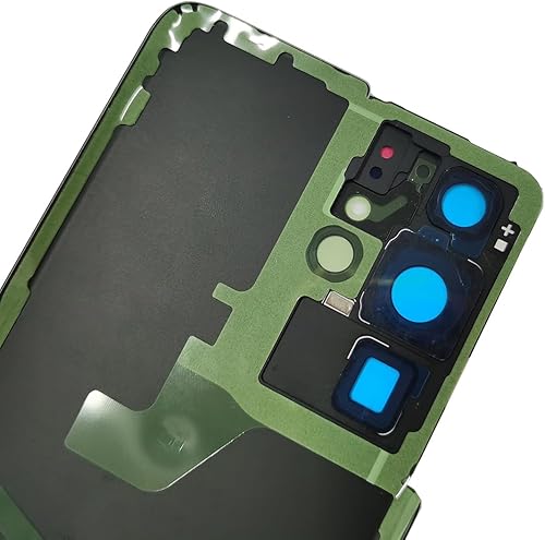 Miniatura 6 de S21 Ultra Back Glass Replacement Galaxy S21 Ultra - Cubierta de cristal trasera con carcasa trasera marco de cámara para Samsung S21 Ultra Back