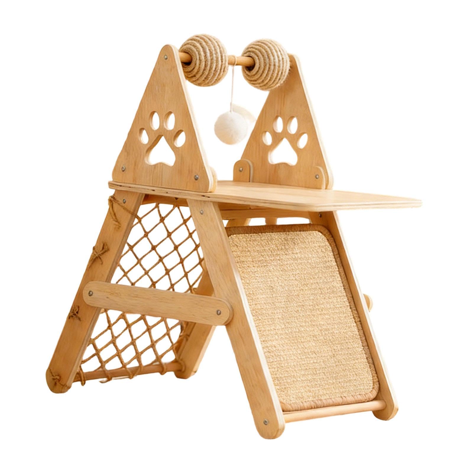 Structure d'escalade Sharplace en bois pour préserver vos meubles des griffes