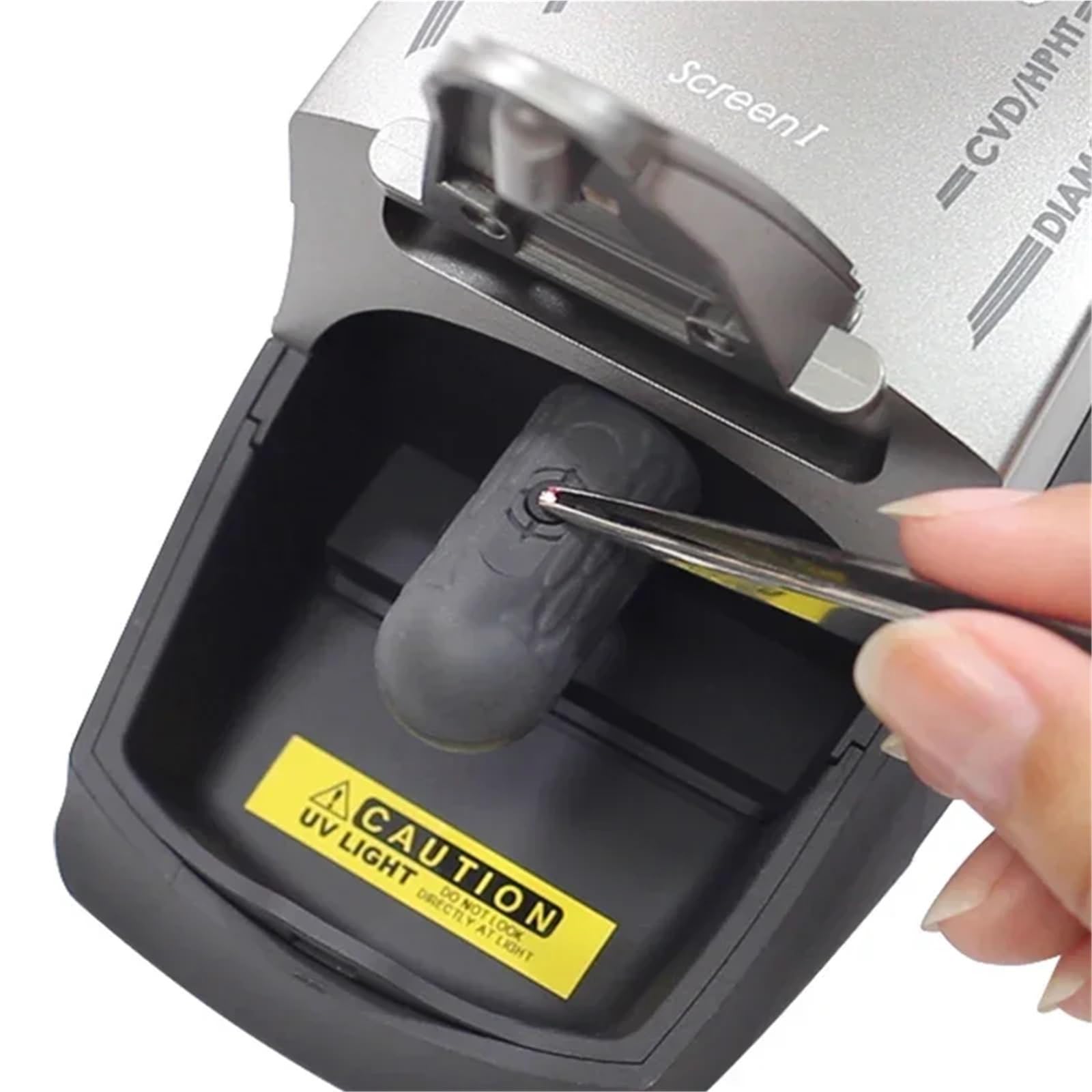 Analizador portátil Smartpro de diamantes naturales y sintéticos. Analizador automático CVD/HPHT for pruebas de joyería.