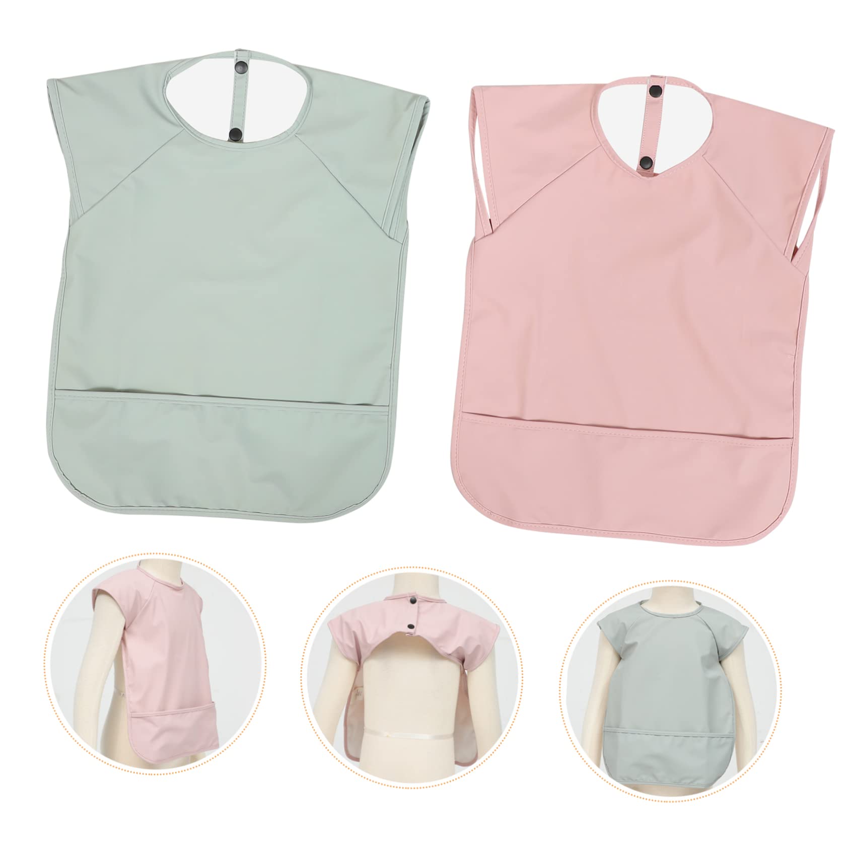 Bavaglino Per Mangiare Il Bambino Bavaglino Impermeabile Bavaglini Per Bavaglini Bavaglini Lavabili Per Neonati Grembiule Per Pittura Per Bambini Grembiule Impermeabile Bavaglino