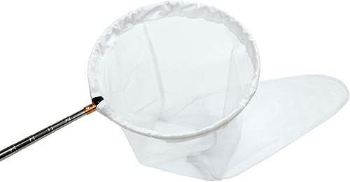 Miniatura 2 de RESTCLOUD - Red para insectos y mariposas con anillo de 12 pulgadas, profundidad de la red de 24 pulgadas, el mango se extiende a 59 pulgadas