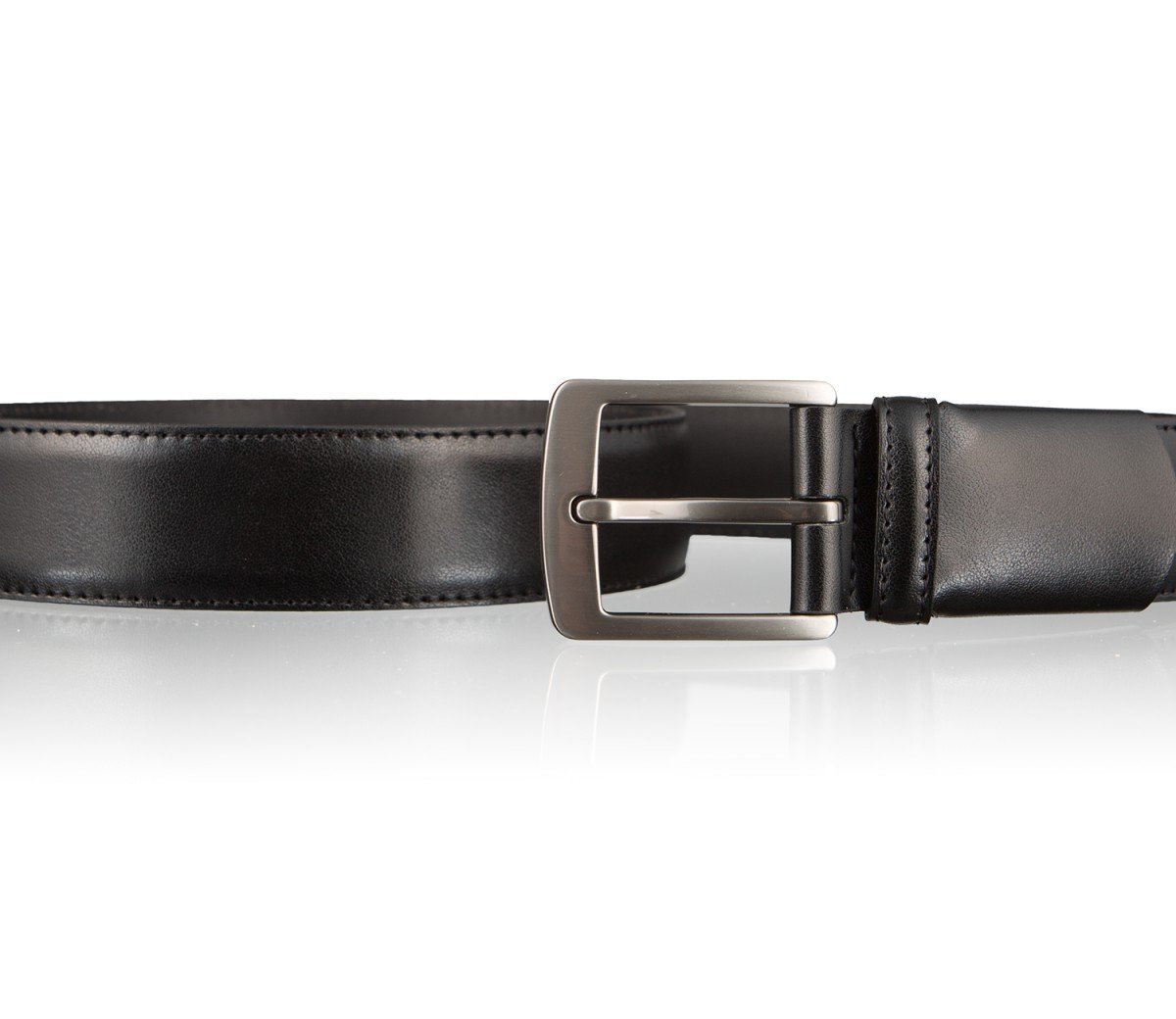 LLOYD Leder Gürtel Und , Farbe:schwarztöne; Änge:, Schwarz, Braun, 105 Cm, L