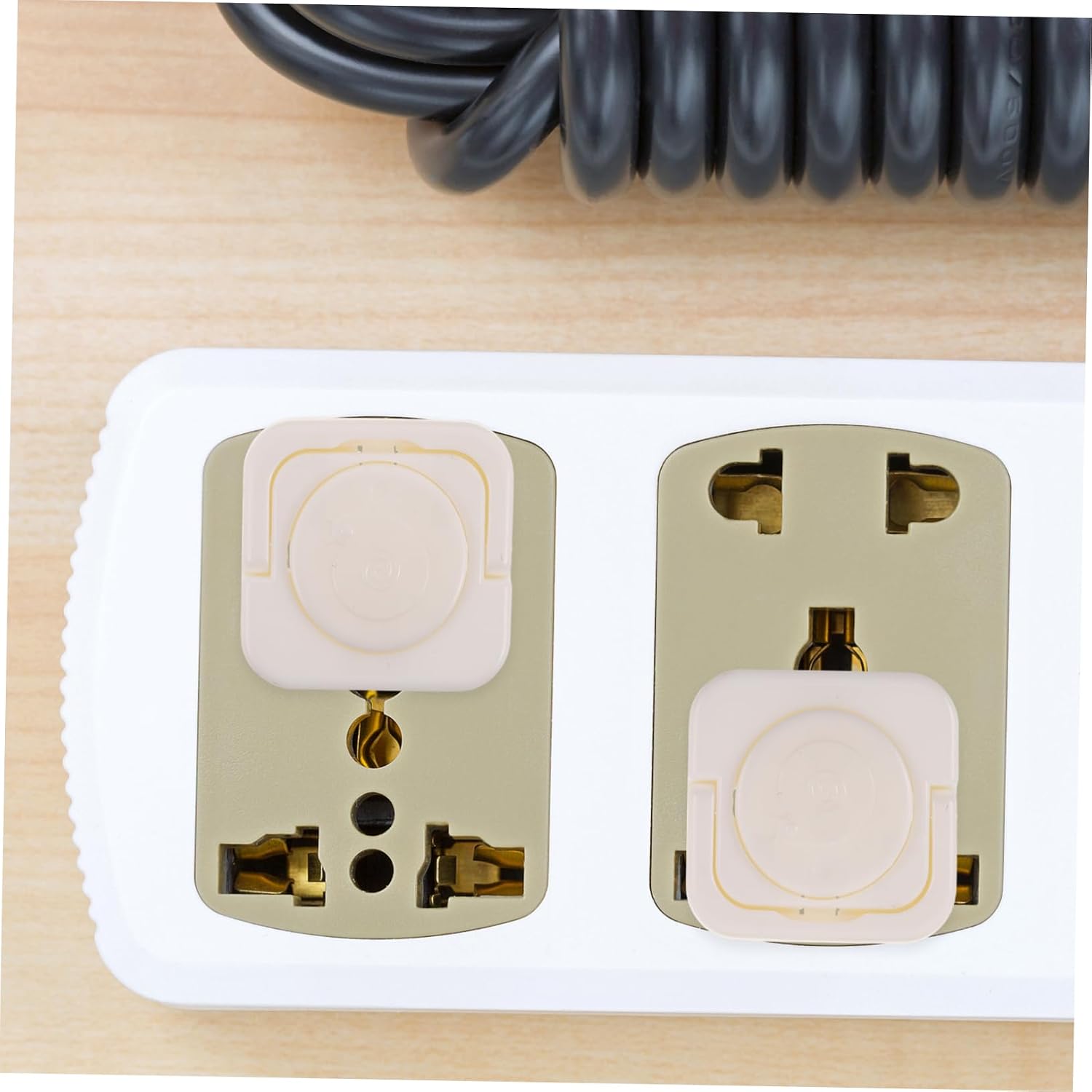 CHILDWEET 45pcs Childproof Outlet Covers Plug Protectors for Electrical Safety Easy Installation Material Prevents Electric Shock for Boy Girl and Toddlers
