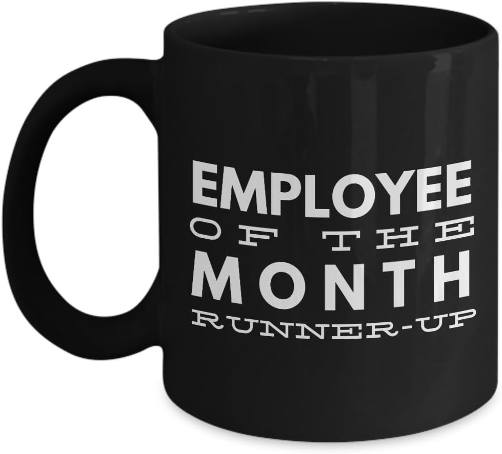 Best Coffee Mugs Employee of the month RunnerUp Fun