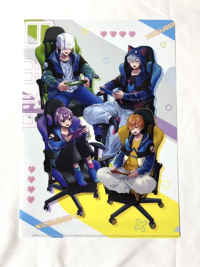 Amazon.co.jp: 日常組 ローソン限定 オリジナル クリアファイル＋